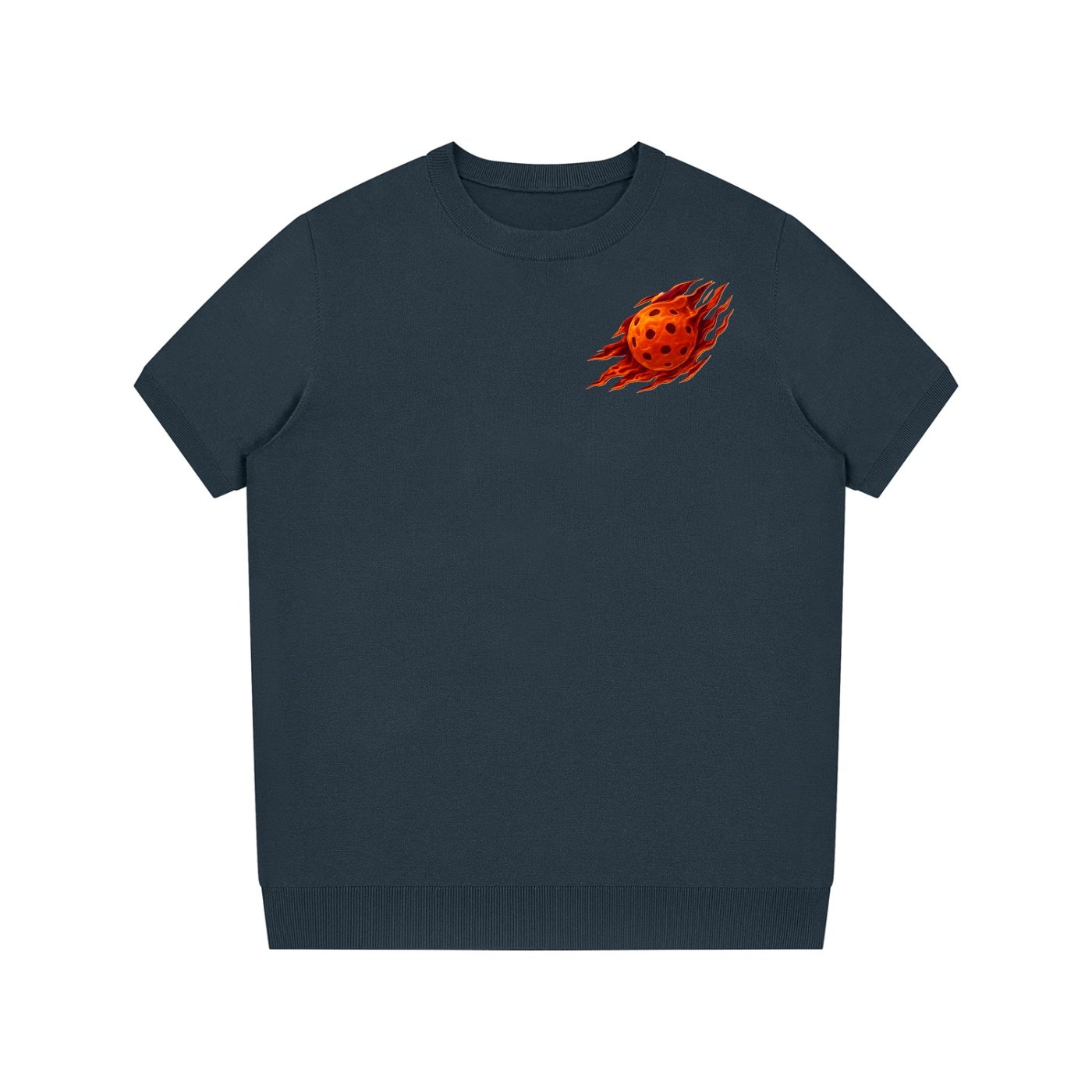 Unisex Crewneck Knit T-Shirt - Image 3