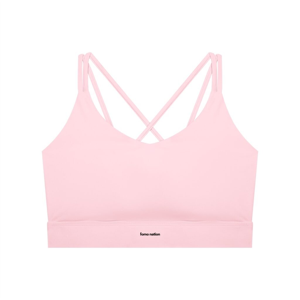 Women’s Lycra Cropped Sport Bra