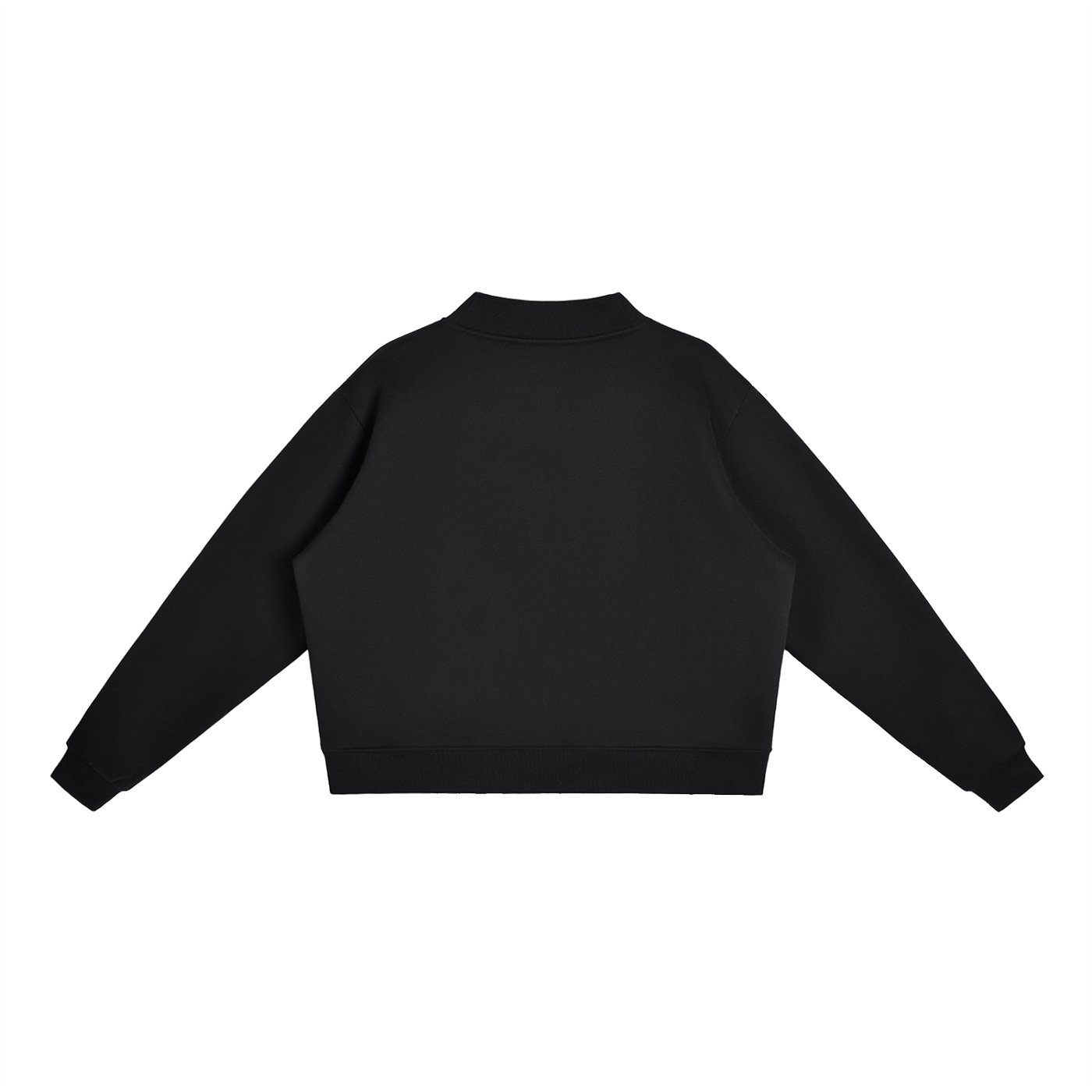Essential Fleece Mock-Neck Crew Sweatshirt - Image 6