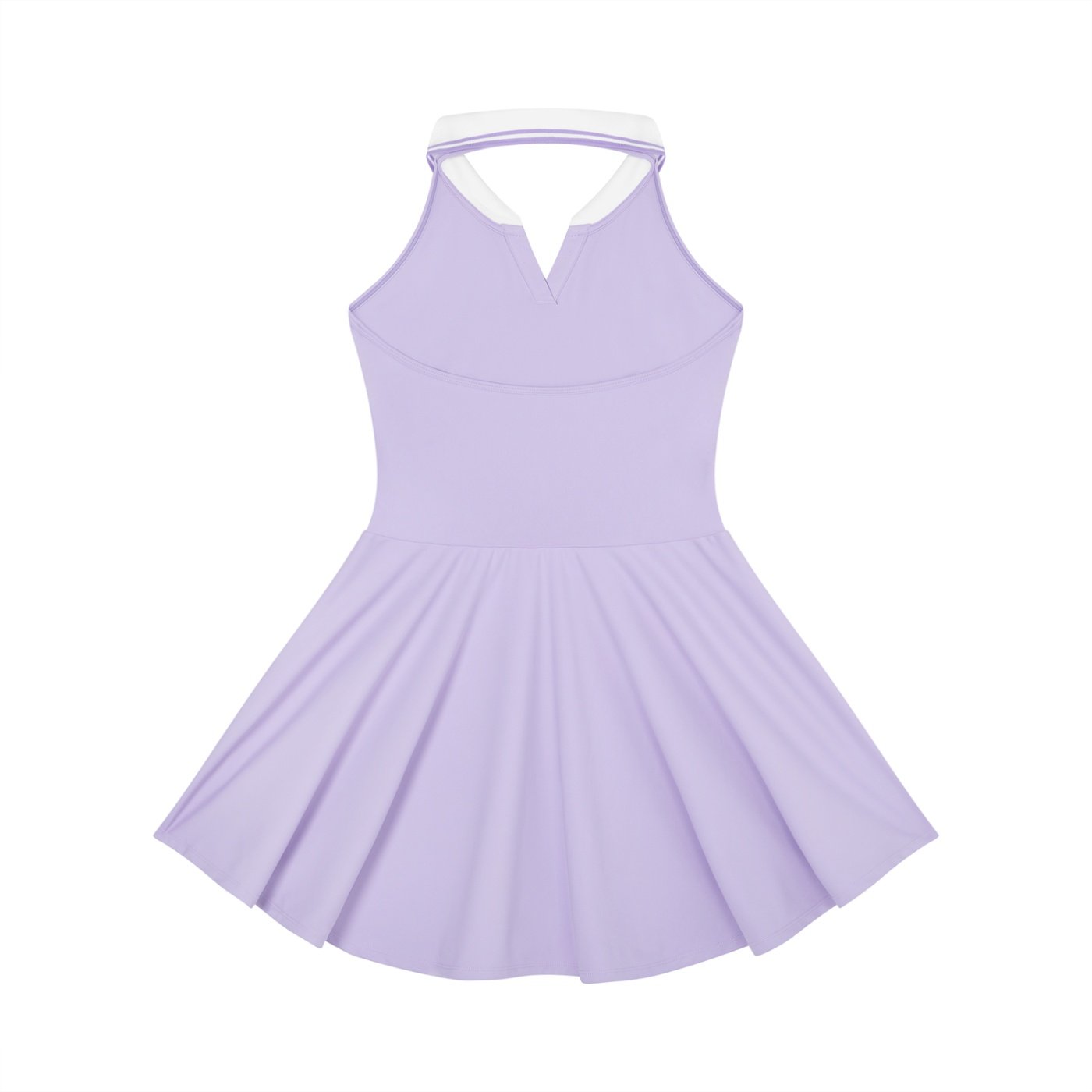 Women's Collared Halter A-Line Dress - Image 4