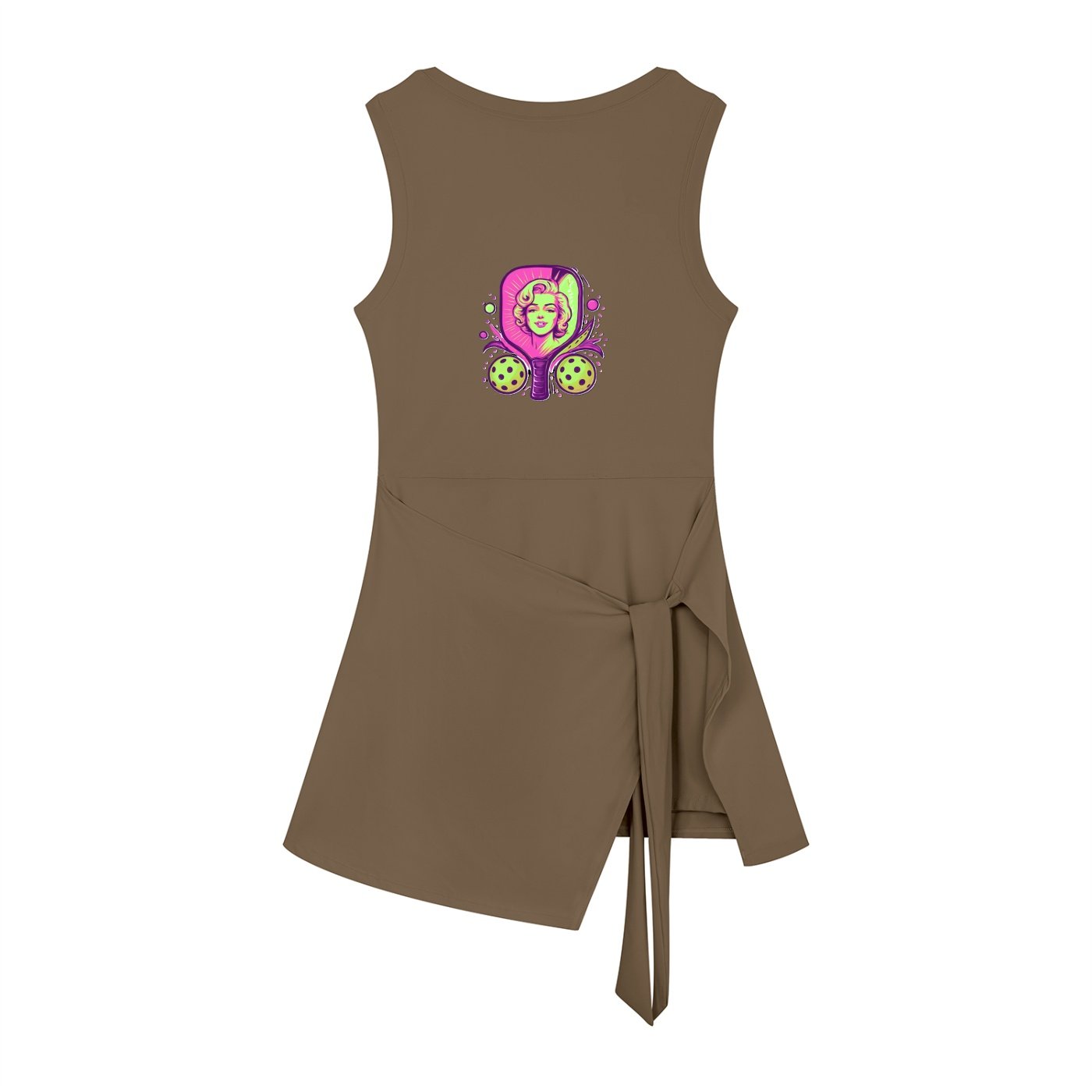Women’s A-Line Sleeveless Dress - Image 3