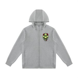 Unisex Regular Fit Full Zip Hoodie