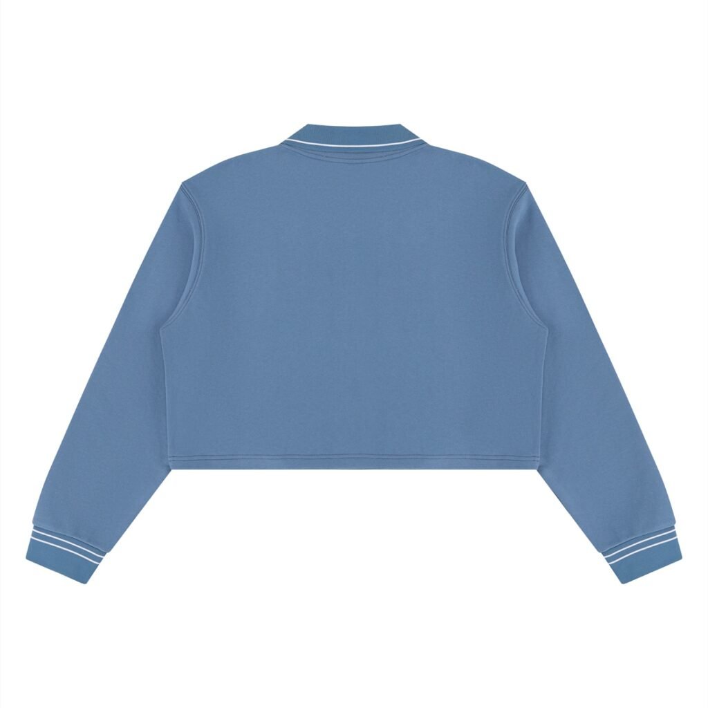 Women’s Crop Collared Sweatshirt