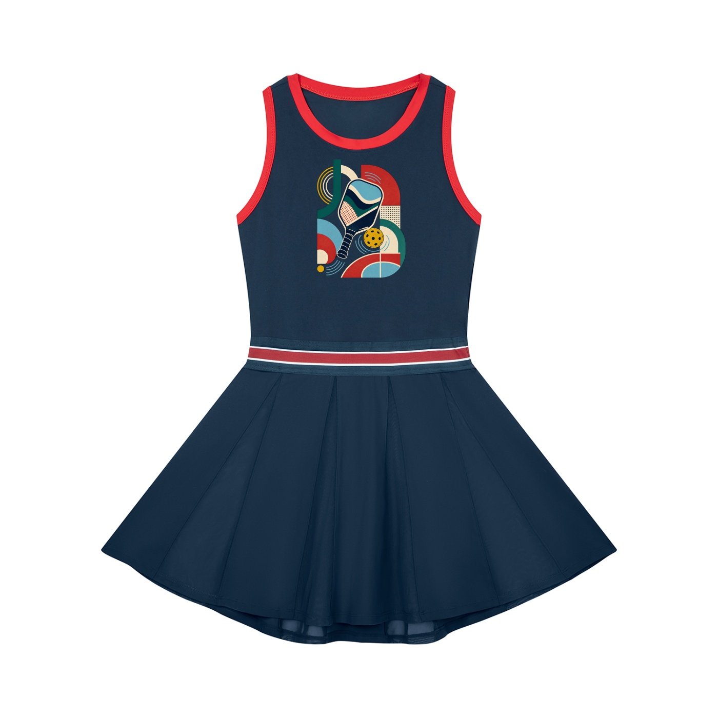 Women's A-Line Sleeveless Dress - Image 5