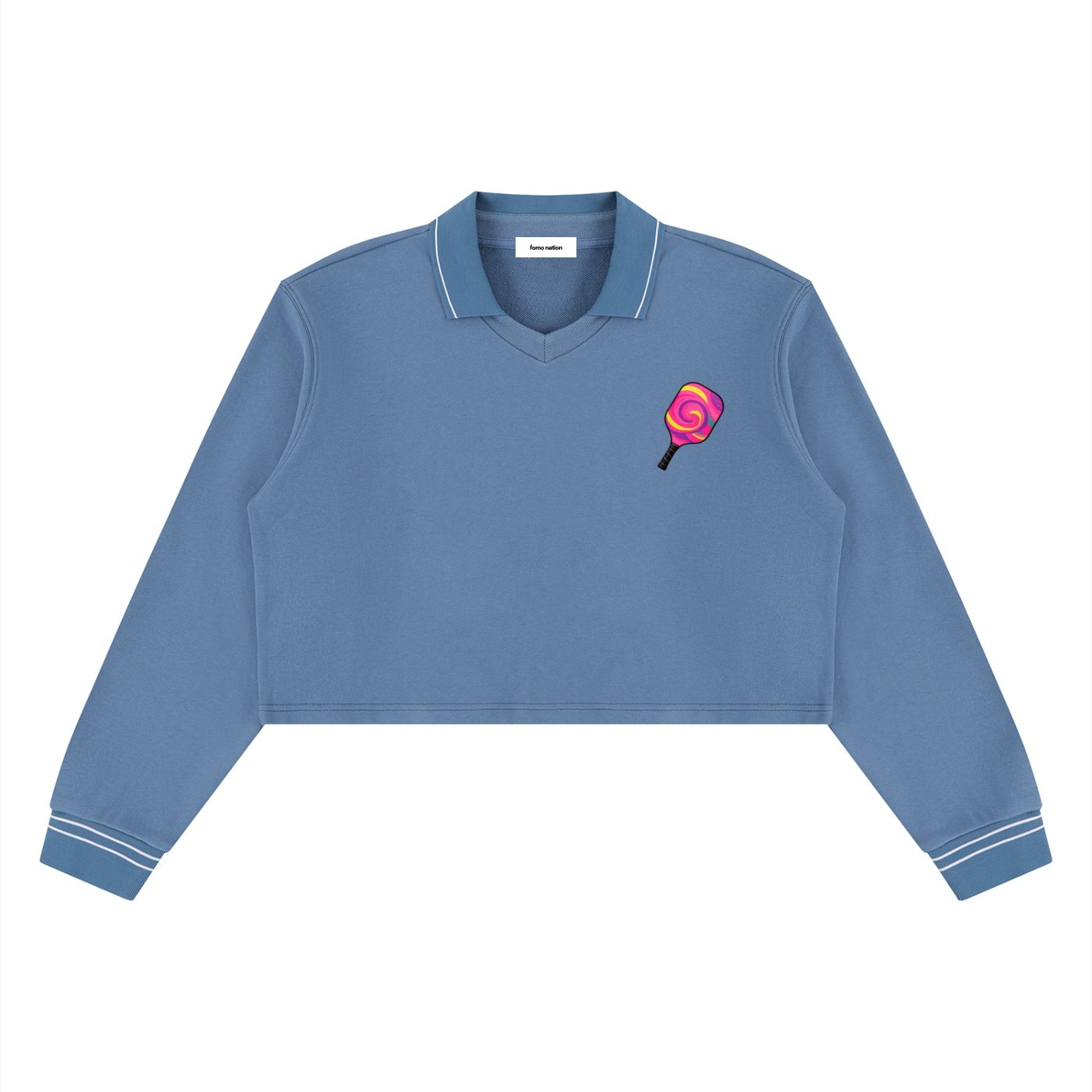 Women’s Crop Collared Sweatshirt