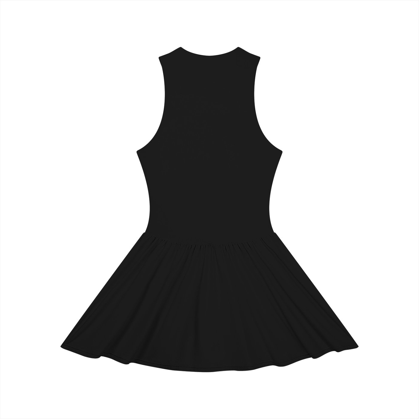 Women’s Ruched Sleeveless Full-Zip Dress - Image 8