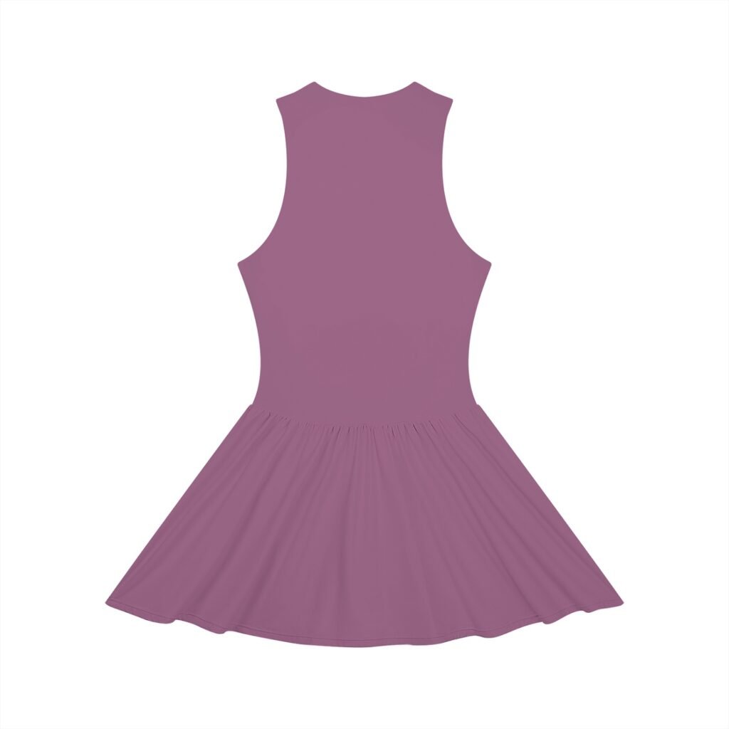 Women’s Ruched Sleeveless Full-Zip Dress