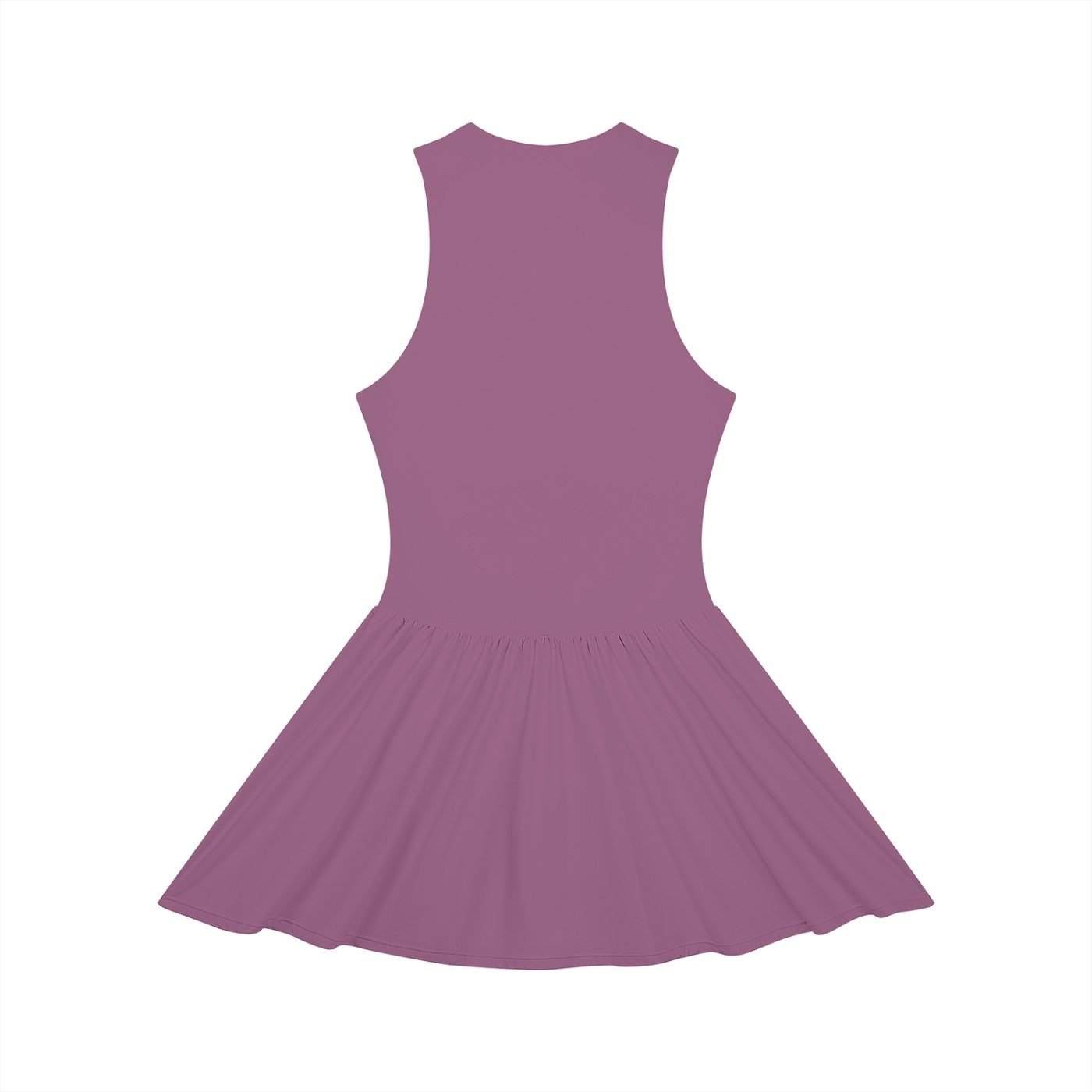 Women’s Ruched Sleeveless Full-Zip Dress - Image 2