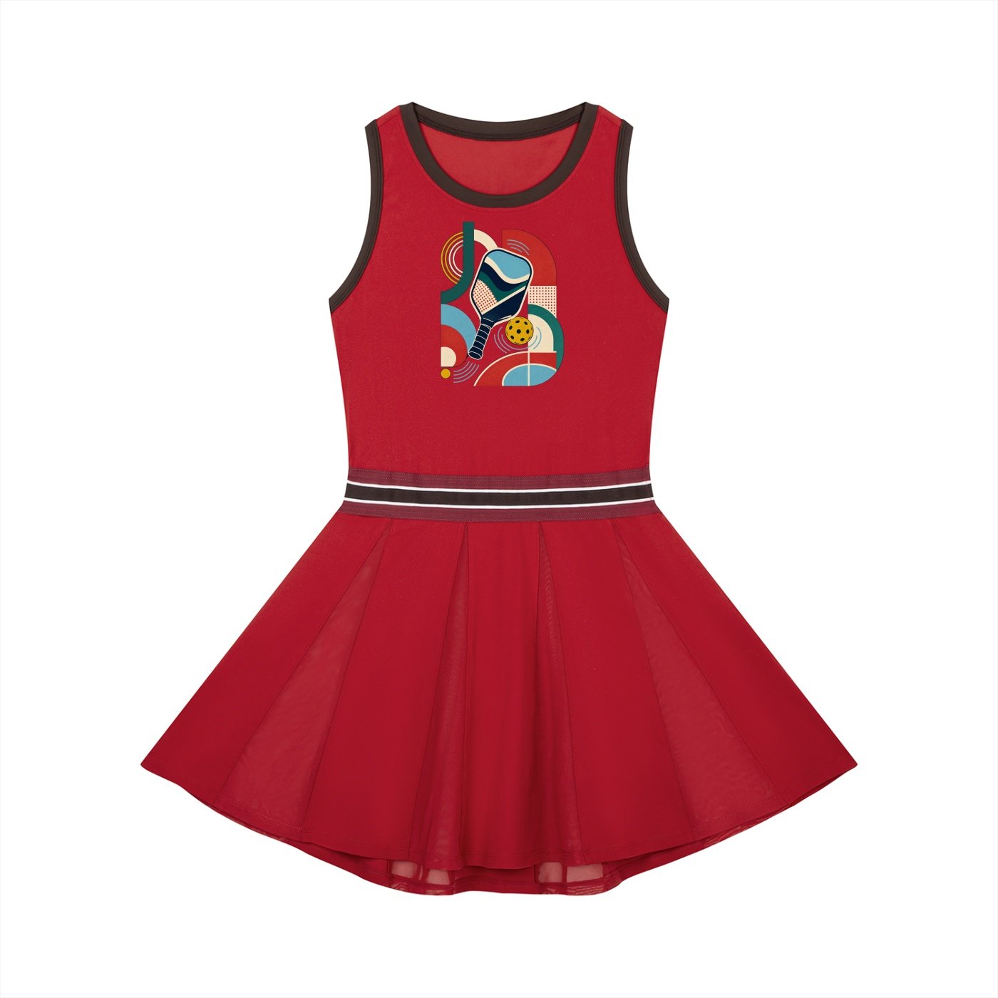 Women's A-Line Sleeveless Dress - Image 3