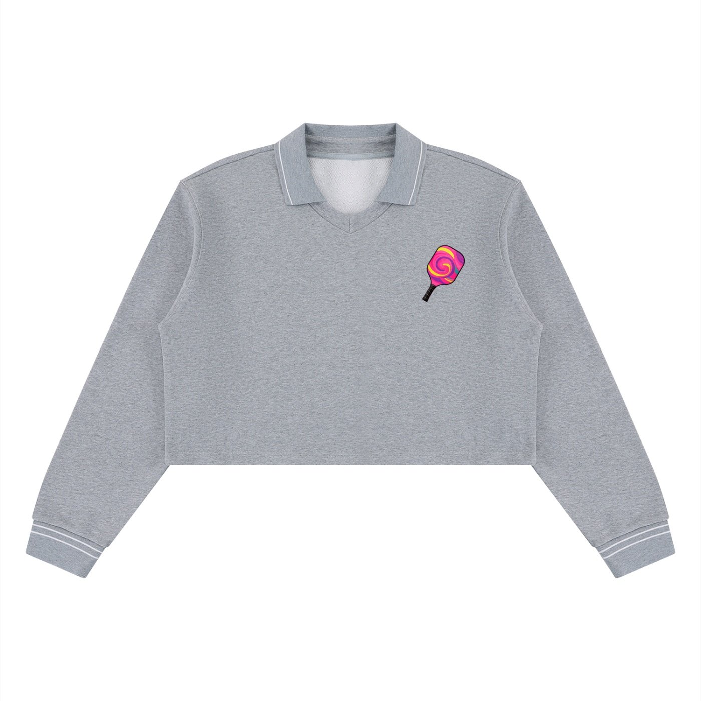Women’s Crop Collared Sweatshirt