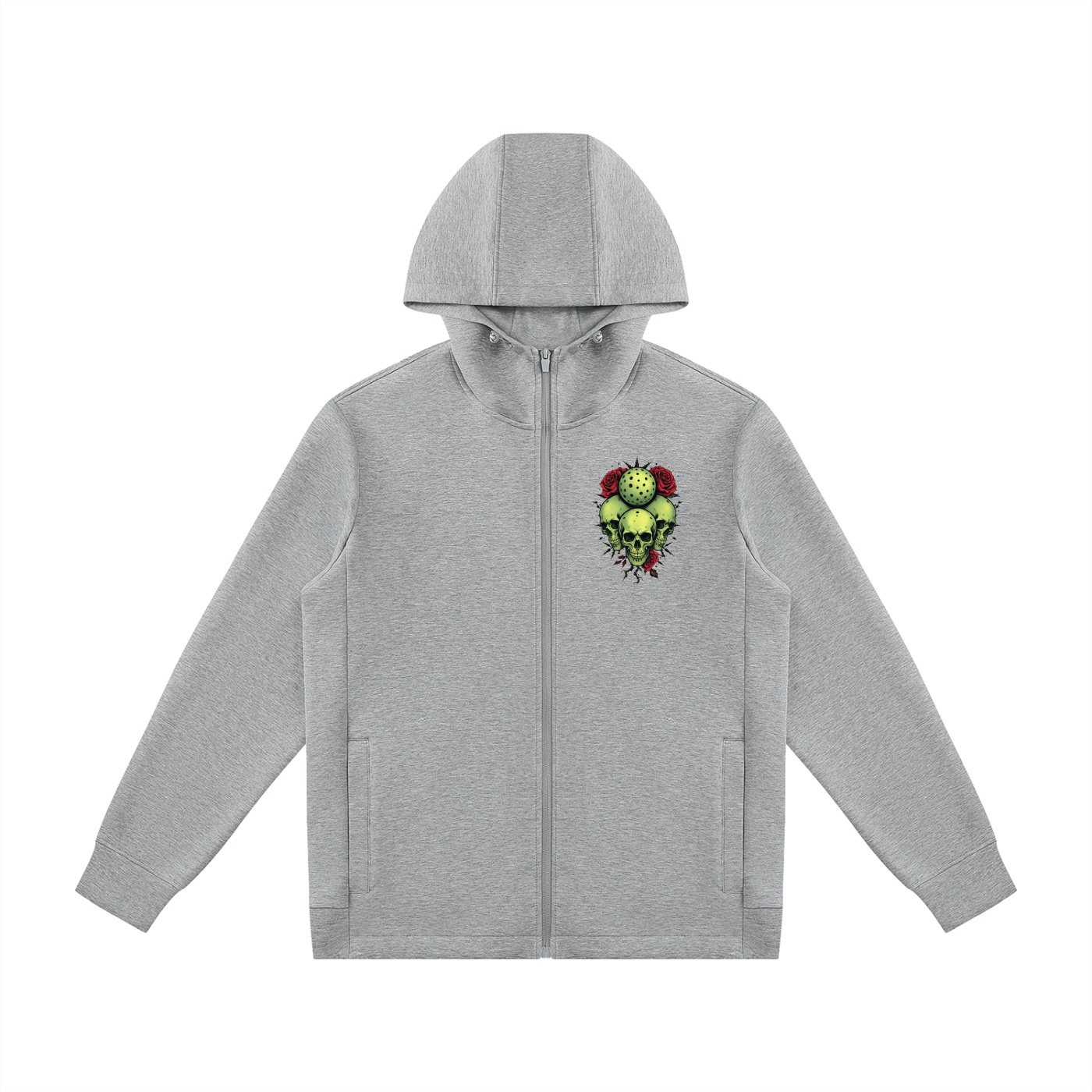 Unisex Regular Fit Full Zip Hoodie - Image 3