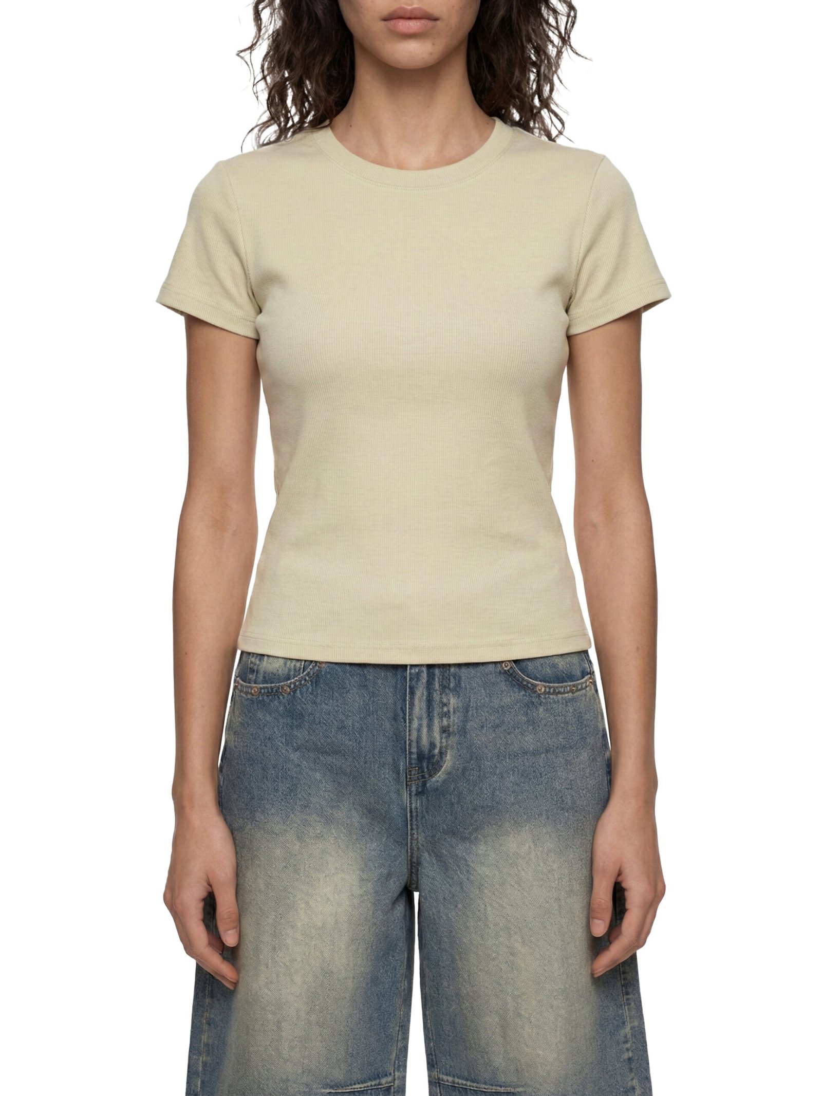 Women's Slim Fit Crewneck T-Shirt - Image 5
