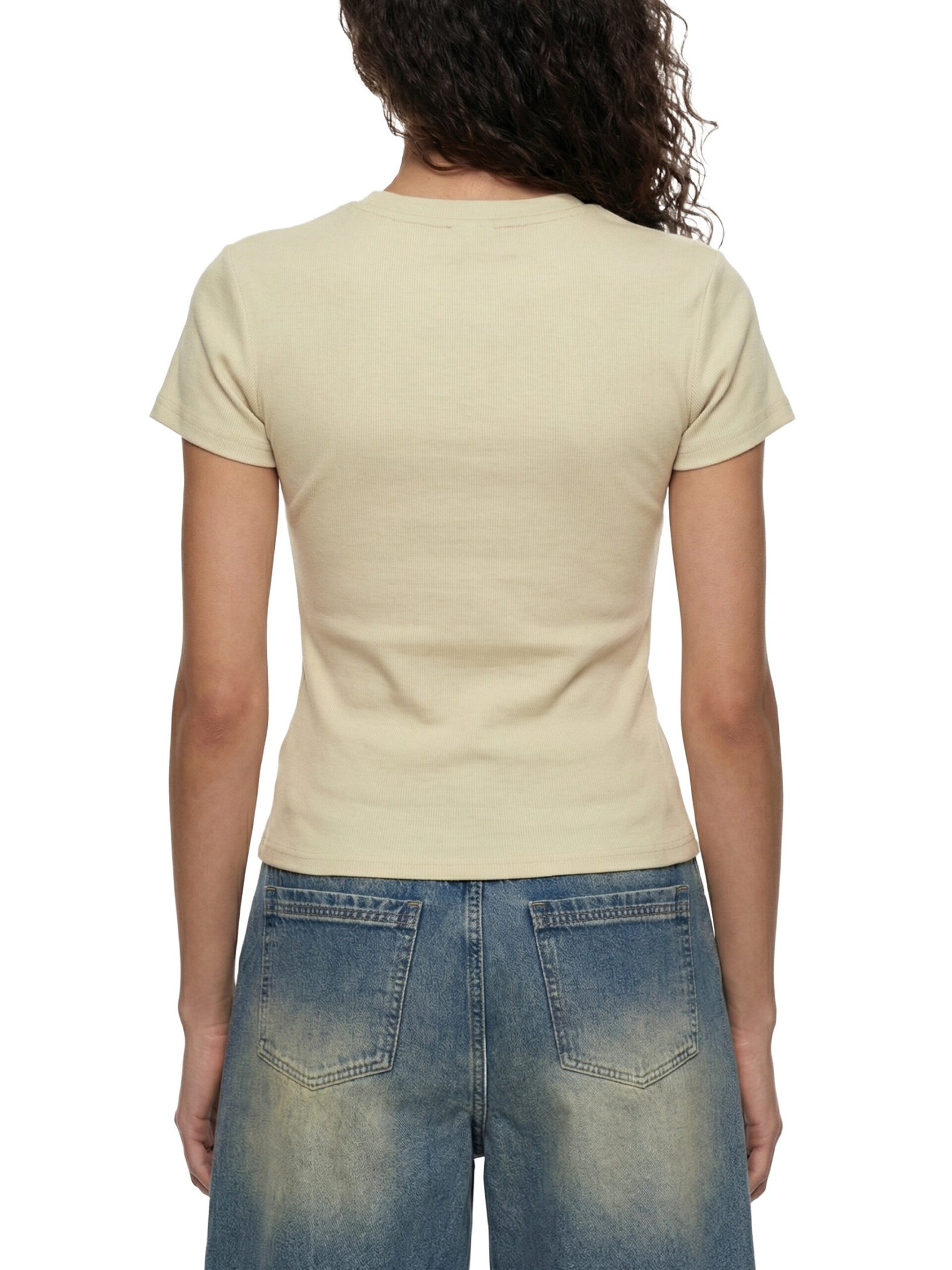 Women's Slim Fit Crewneck T-Shirt - Image 10