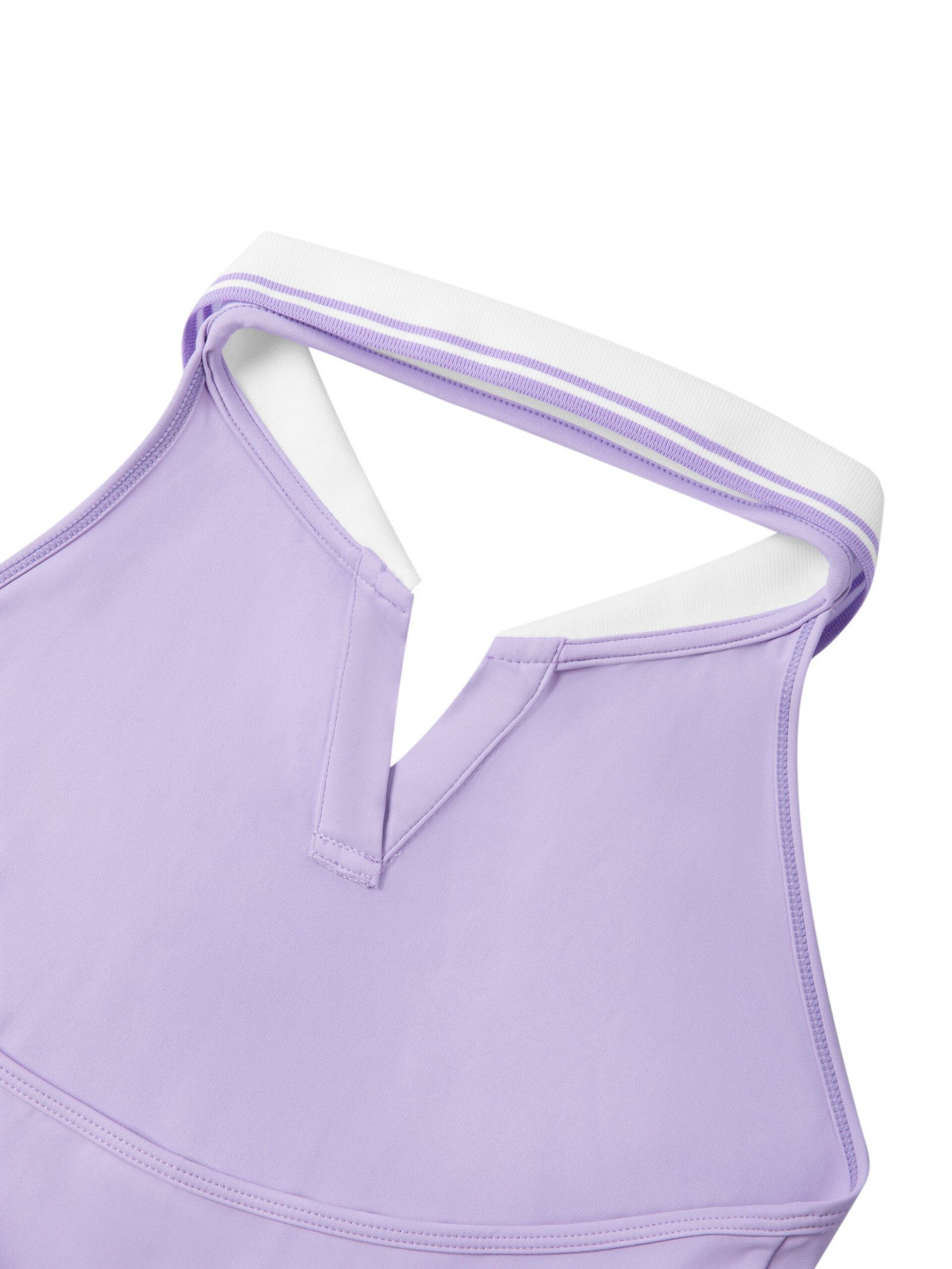 Women's Collared Halter A-Line Dress - Image 7