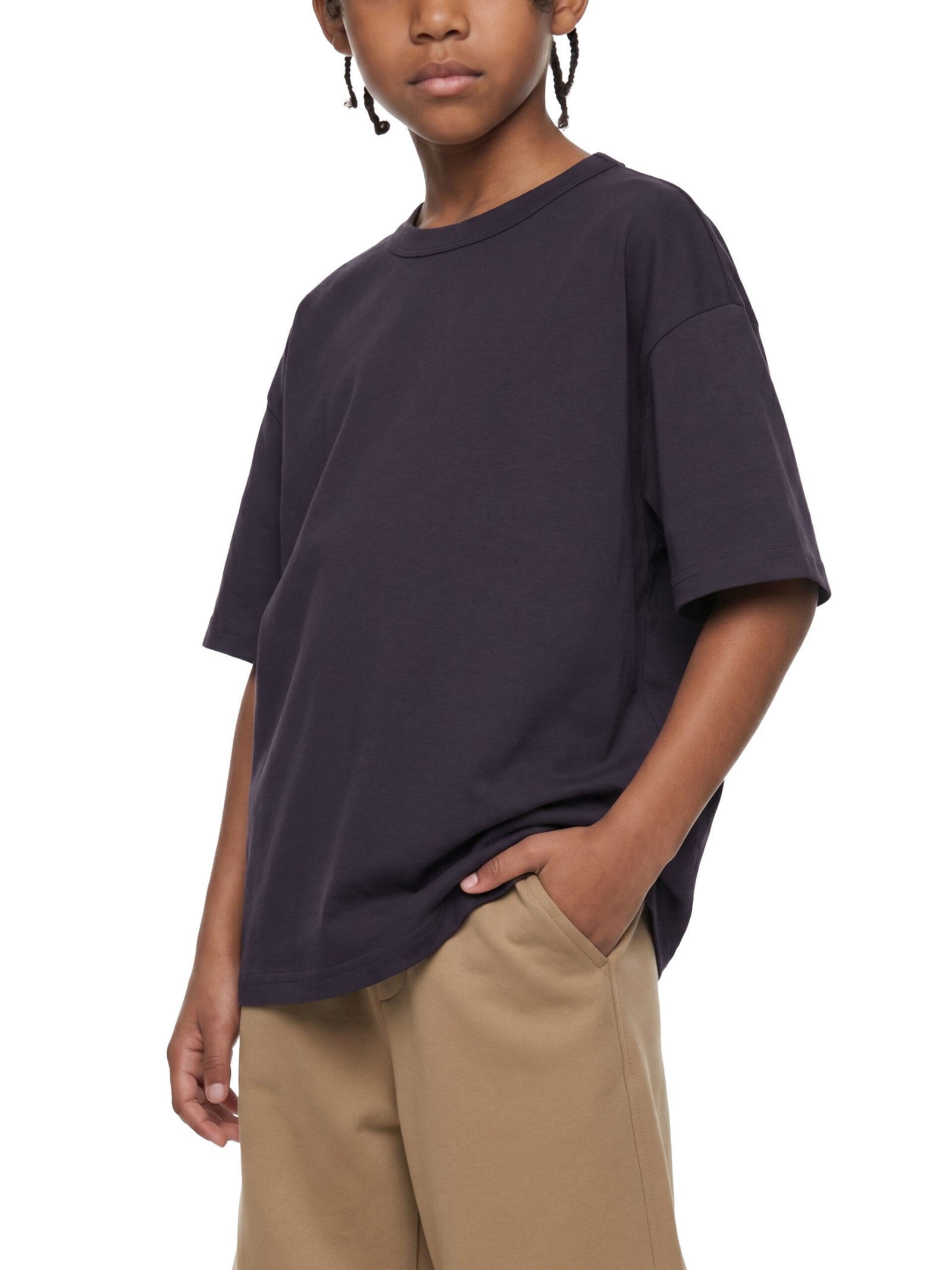 Kid's Loose Fit Drop Shoulder T-Shirt - Image 12