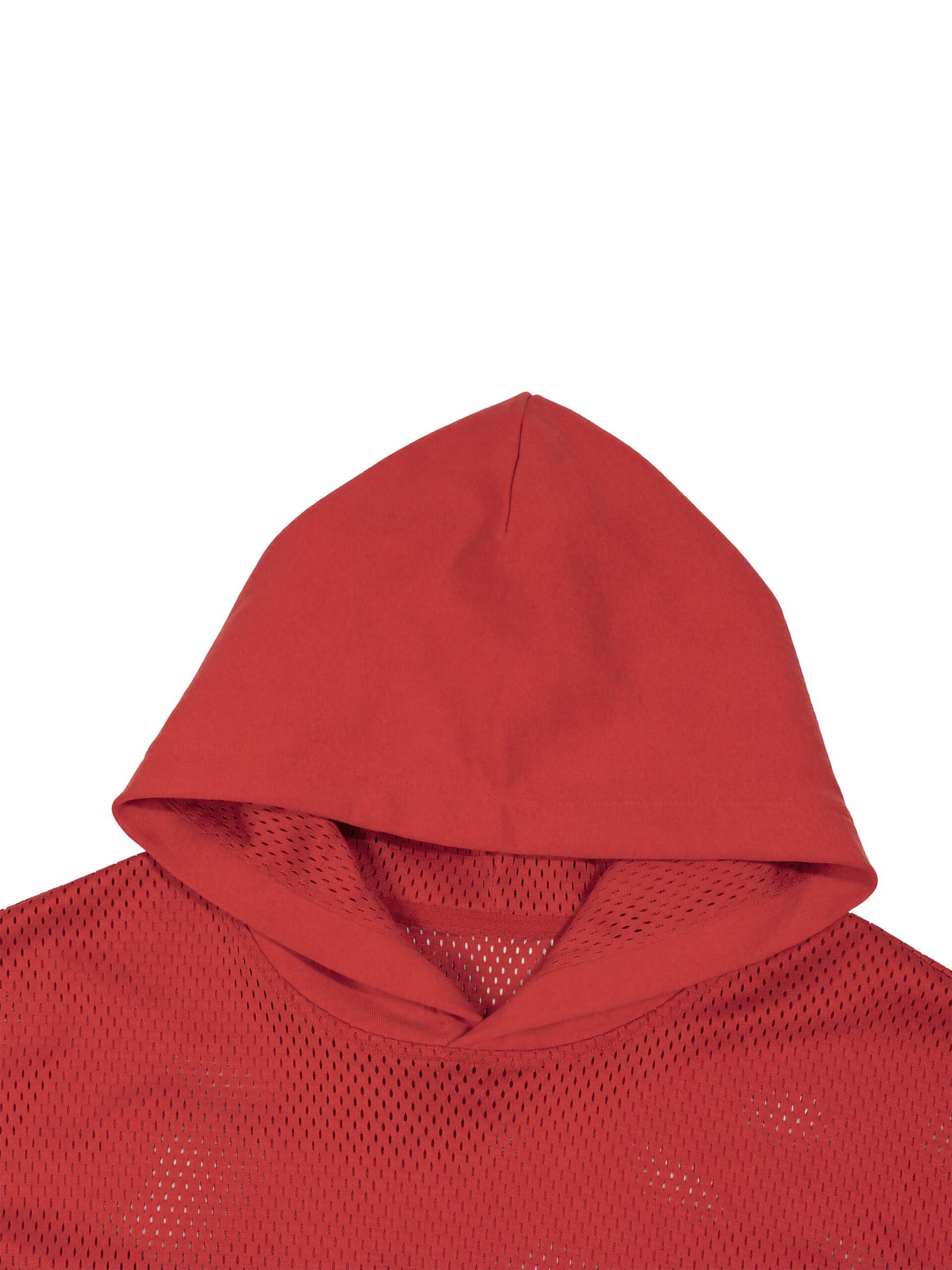 Unisex Panel Mesh Sleeveless Hoodie - Image 7