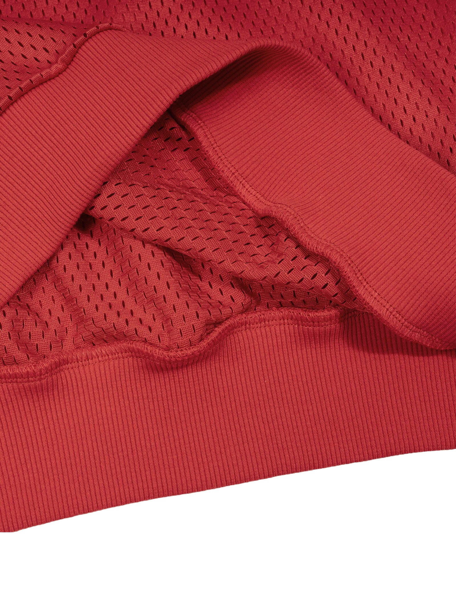 Unisex Panel Mesh Sleeveless Hoodie - Image 8